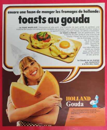 Publicité presse fromage - publicité,