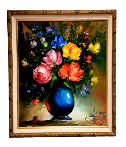 Tableau huile sur toile - /,