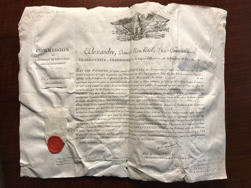 Lieutenant louveterie - de,