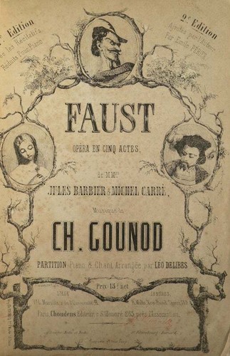 Charles gounod faust opéra - gounod,