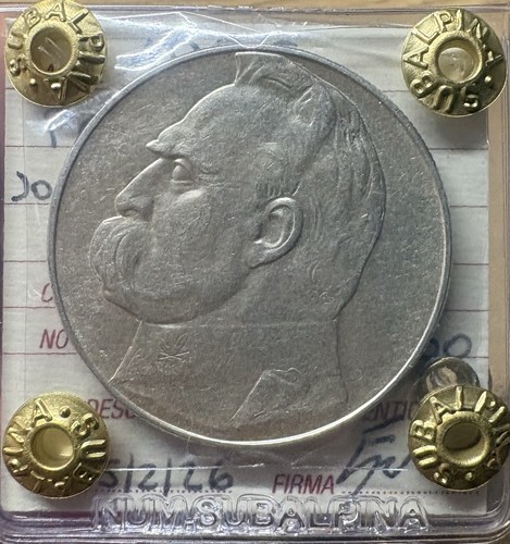 Moneta polonia zlotych 1936 - zlotych,