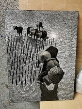 Tableau Laqué Vietnamien -