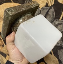 Lampe Art Deco Design Moderniste Vintage Lustre Applique Verre