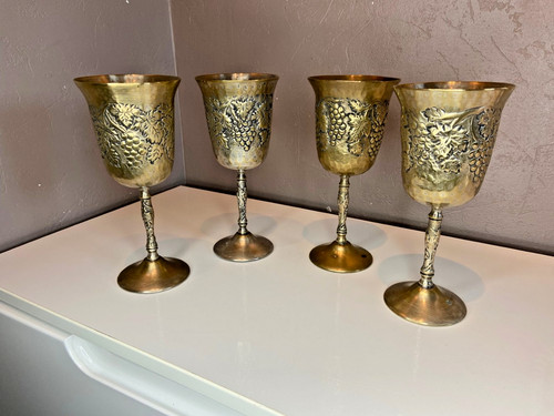 Lot verres anciens - lot, de