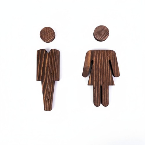 Signalétique toilettes homme - signalétique,