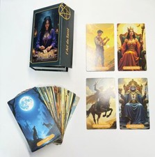 Jeu de Tarot Divinatoire l'art du Tarot  Un Voyage Spirituel à Travers Les Ca...