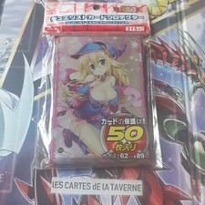 sleeves (protège-cartes) YU GI-OH! 4 packs de 50 sleeves magicienne des ténèbres