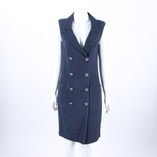 CHANEL Gilet long en tweed