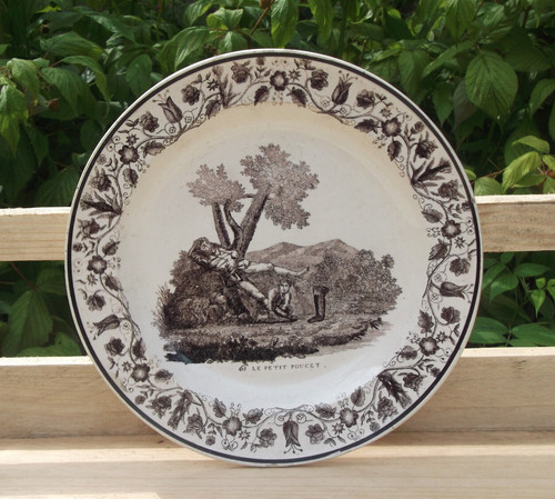 Ancienne assiette petit - assiette, le