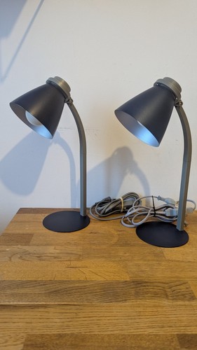 Paire lampe chevet métal - de,