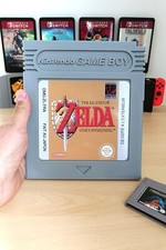 Cartouche GameBoy géante Zelda Link’s Awakening déco murale geek 3D imprimée