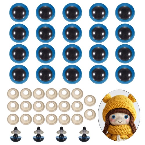 Yeux sécurité 14mm 20pcs - yeux,