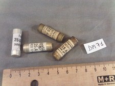 Lot de 4 Fusible cartouche
