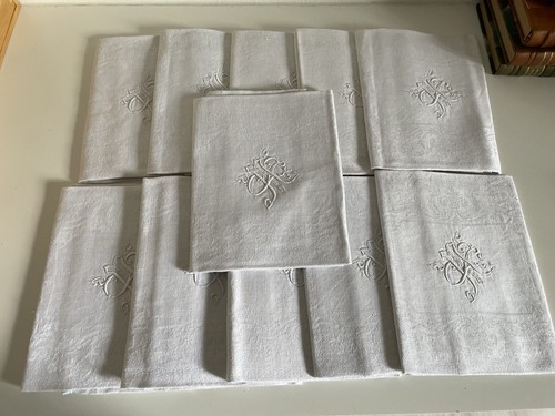 Anciennes serviettes de - 11,