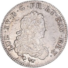 France, Louis XV, 1/3 Ecu, 1/3