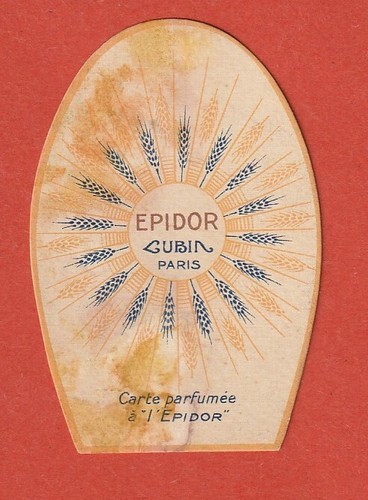 Carte parfumee lubin - carte,
