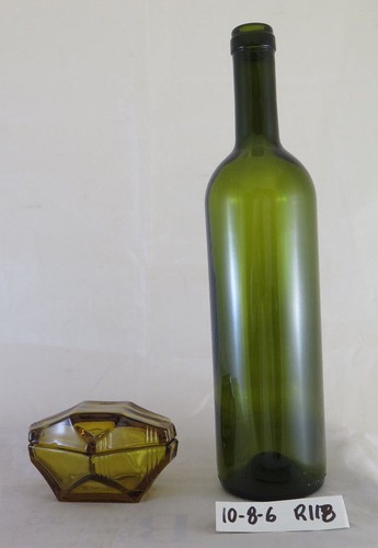 Petite boîte verre vintage - verre,