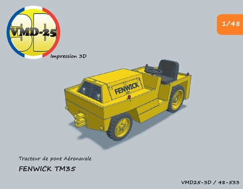 Tracteur pont type fenwick - de,