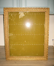 Ancien Cadre VITRINE en Bois