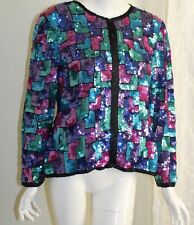 Stenay Sz M L Art-To-Wear Bleu