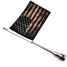 Américain Moto Verticaux Mât