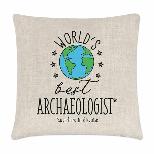Housse coussin archéologue - de,