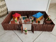Ensemble camp romain Asterix et Obelix vintage Albert René 1980
