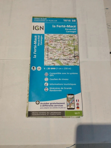 Carte ign 1616 la - 1616,