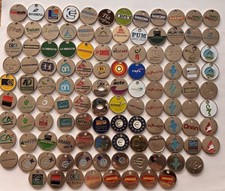 Lot X 115 Jetons De Caddie Métal Divers Thème