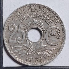 25 centimes 1932 Lindauer