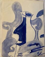 d'après GEORGES BRAQUE LITHOGRAPHIE ORIGINALE pour "Les peintres célèbres" 1948