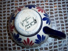Tasse Bollée "fête du cidre LANVOLLON 1967 " faïence st jean de bretagne