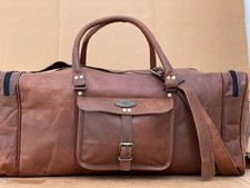 30 " Vintage Véritable Cuir