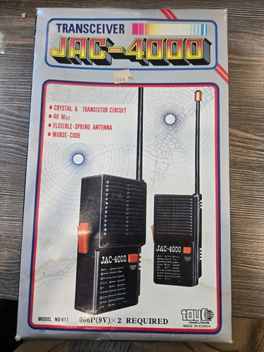 Vintage toyo jac 4000 - toyo, jac-4000