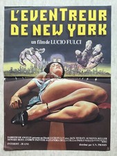 Affiche originale cinéma L'éventreur de New York  (EO 1982) French Movie Poster