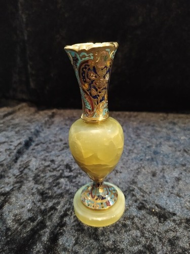Vase émail cloisonné sur - cloisonné,