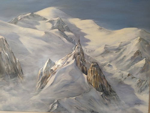 Tableau huile sur - huile, toile