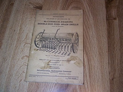 Mccormick deering double - mccormick, run