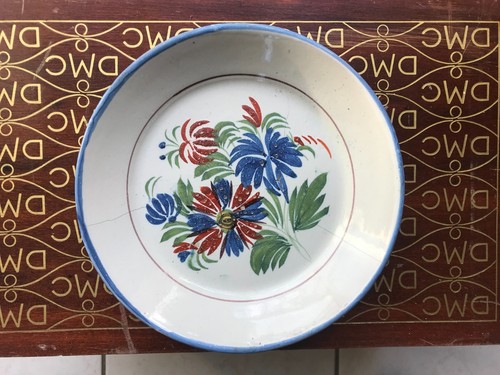 Ancienne assiette - ancienne, en