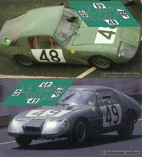 Décal austin healey sprite - décal,
