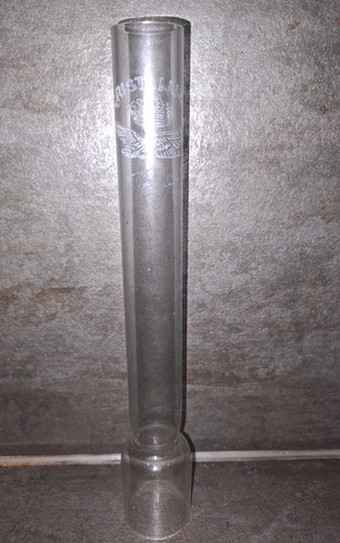 Ancien verre lampe - ancien, de