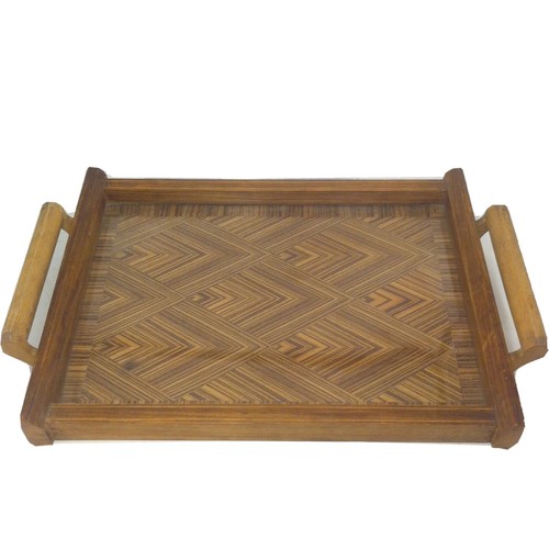 Ancien plateau art deco - art,