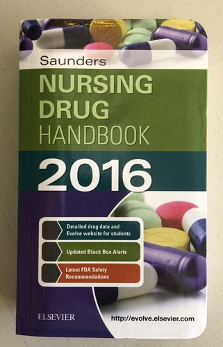 Saunders nursing drug handbook - drug,