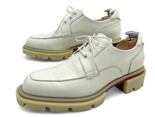 CHAUSSURES CHRISTIAN LOUBOUTIN OUR GEORGES L DERBY 42 EN CUIR VERNIS BLANC 950€