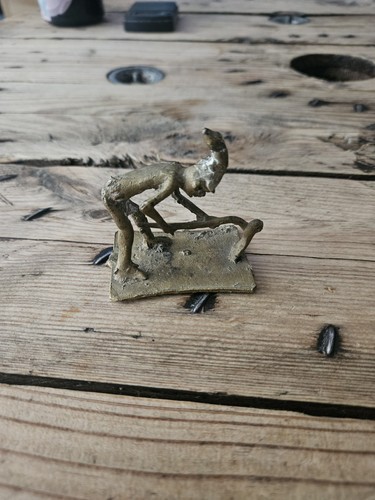 Sculpture bronze africain - sculpture,