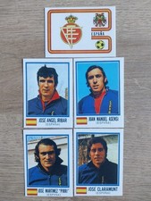 Panini Munich 74 équipe complète ESPAGNE reprint copy
