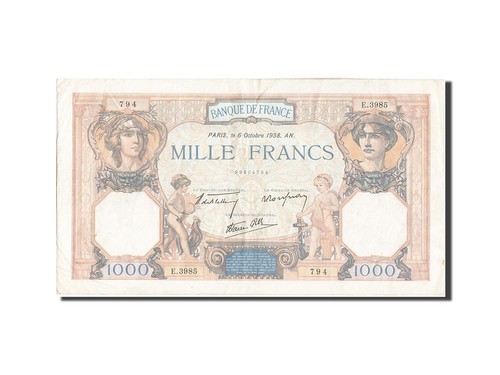 Billet france 1000 francs - billet,, 1