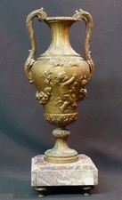 1840 élégant vase monté