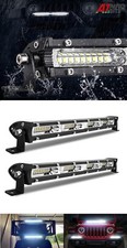 5.1X33cm 12V 24V LED Voiture Travail Léger Barre Spot Conduite Boat 4x4 Atv Slim