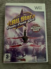 Jeux Nintendo - AU STAR POM-POM GIRL - Wii - Wii Balance Board -